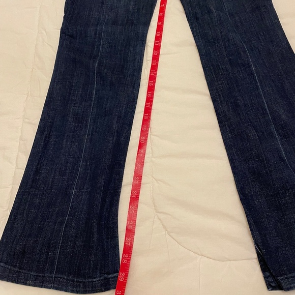 7 For All Mankind "High Waist Bootcut" (mid rise) Size 30 Great Condition! - Picture 8 of 13